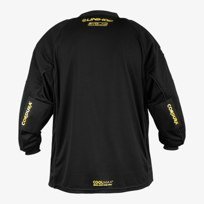 UNIHOC goalie sweater Alpha Evolab black/gold