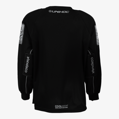 UNIHOC goalie sweater Alpha black/silver