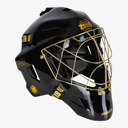 ZONE goalie mask Upgrade PRO black/gold