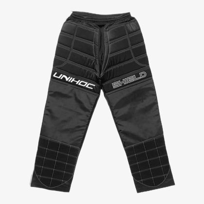 UNIHOC Goalie pants Shield black/white SR