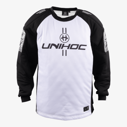 UNIHOC Goalie sweater Alpha white/black