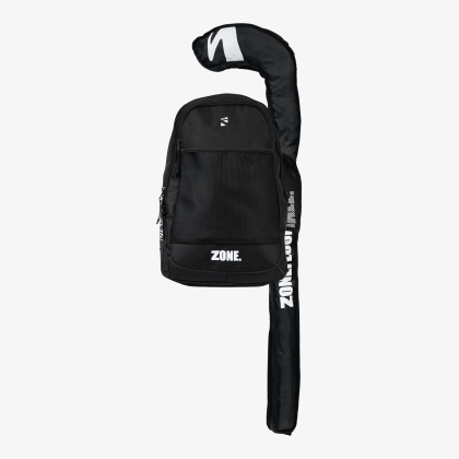 ZONE Backpack Future Pro Black/Silver with stick holder 30L
