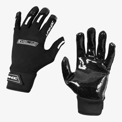UNIHOC Goalie Gloves Evolab Silicone Black