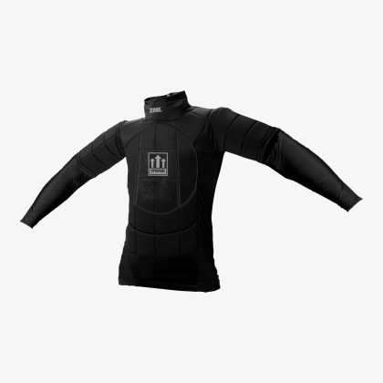 ZONE T-Shirt Upgrade Longsleeve Black/Silver