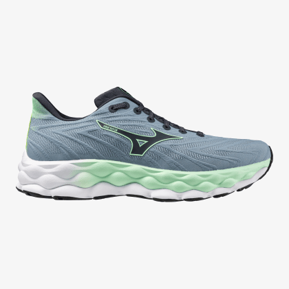 MIZUNO Wave Sky 8 Men Citadel / Vintage Indigo / Neo Mint
