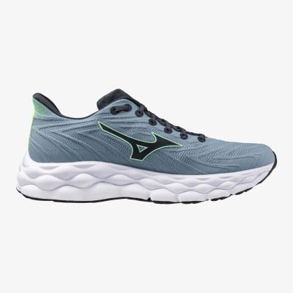 MIZUNO Wave Sky 8 Men Citadel / Vintage Indigo / Neo Mint