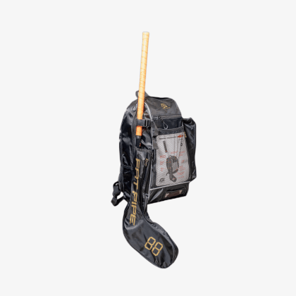 FATPIPE Lux Stick Backpack black/gold 30 L