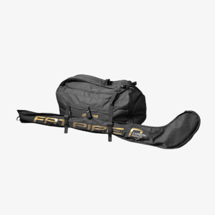 FATPIPE Lux Equipment + Stickbag Black/Gold 40L