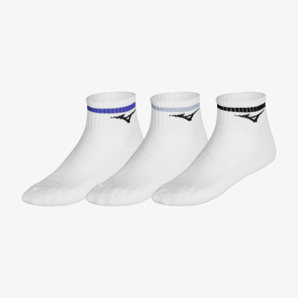 MIZUNO TN Socks Mid 3-pack Unisex White / Ether / Bellwether