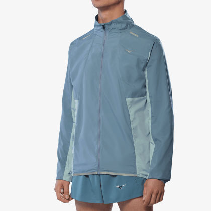 MIZUNO Tech Light Jacket Men Citadel / Cloud Blue