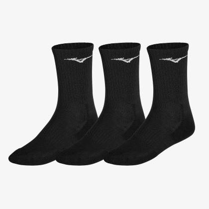 MIZUNO Training Socks 3-pack Unisex Black