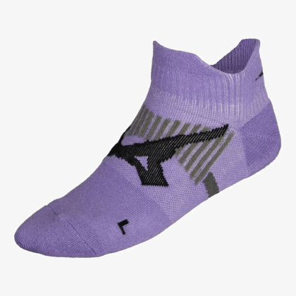 MIZUNO DryLite Race Socks Mid Unisex Paisley Purple