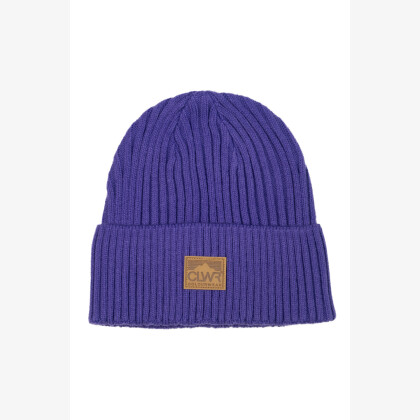 COLOURWEAR Badge Beanie fialový