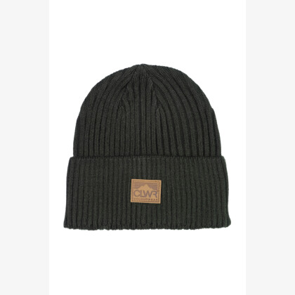 COLOURWEAR Badge Beanie tmavý khaki