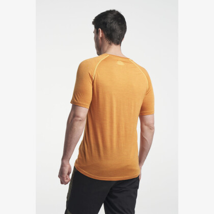 TENSON Himalaya Wool Tee M tmavě oranžové
