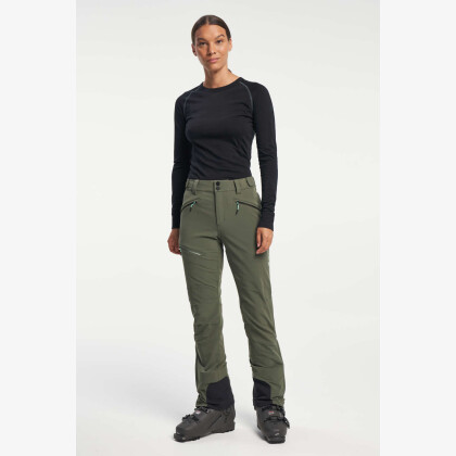 TENSON Touring Softshell Pant W tmavá khaki