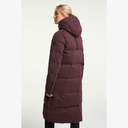 TENSON Shanna Down Coat W vínový