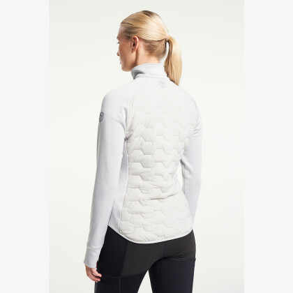 TENSON TXlite Hybrid Zip W světle šedá