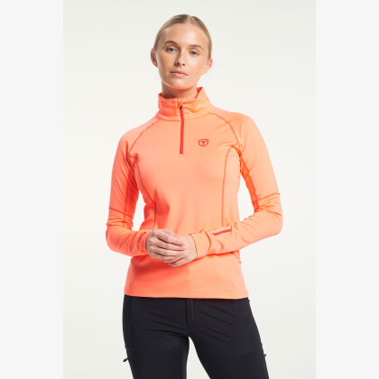 TENSON TXlite Halfzip W korálová