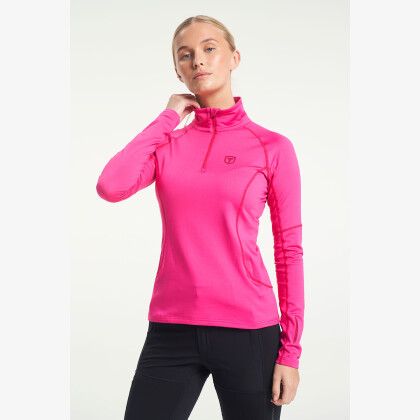 TENSON TXlite Halfzip W růžová