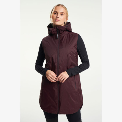 TENSON Transition Vest W vínová
