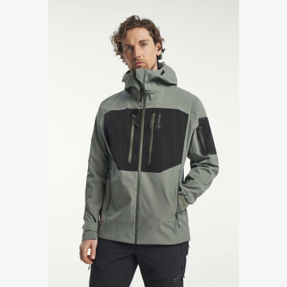 TENSON TXlite Shell Jacket M šedozelená