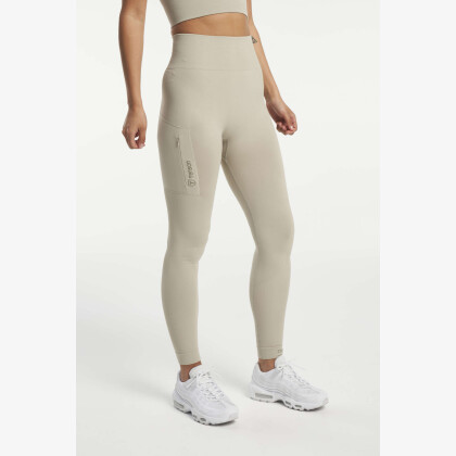 TENSON Seamless Tights W béžové