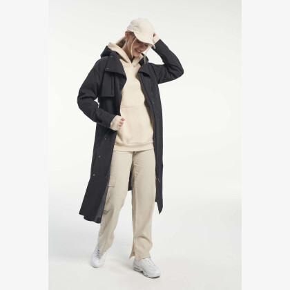 TENSON Trench Nouveau W černý