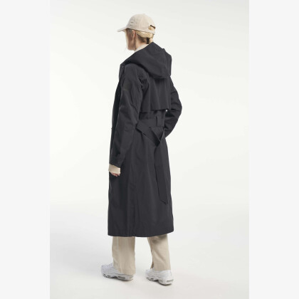 TENSON Trench Nouveau W černý