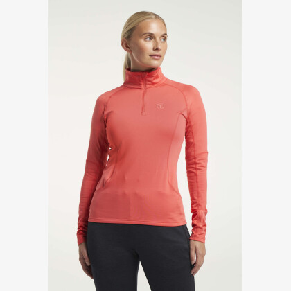 TENSON TXlite Halfzip W korálová
