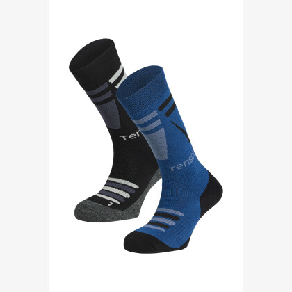 TENSON Core Ski Socks 2-pack modrý