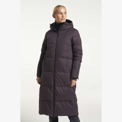 TENSON Shanna 2.0 Down Coat W tmavě vínový