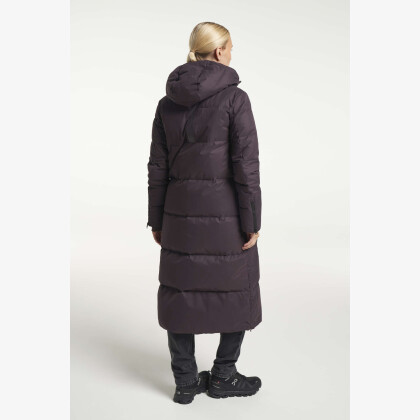 TENSON Shanna 2.0 Down Coat W tmavě vínový