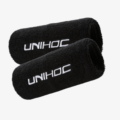 UNIHOC Wristband black 2-pack