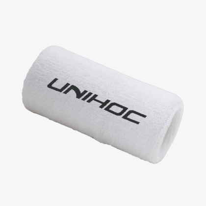UNIHOC Wristband white 2-pack