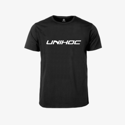 UNIHOC T-Shirt Unihoc Classic Black