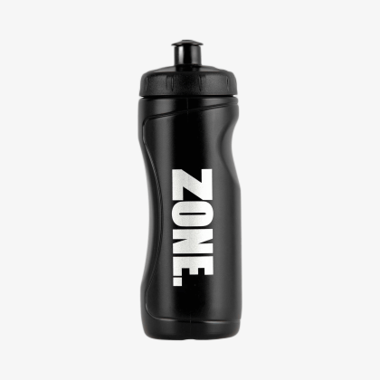 ZONE Water Bottle Thirsty 0,6L Black/Silver
