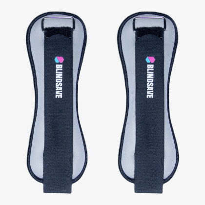 BLINDSAVE Wrist weights Black 500 g