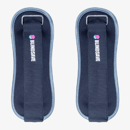 BLINDSAVE Wrist weights Grey 250 g