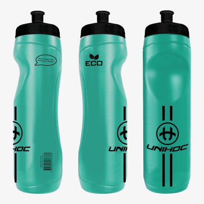 UNIHOC Water Bottle Eco Turquoise/Black 0,9L
